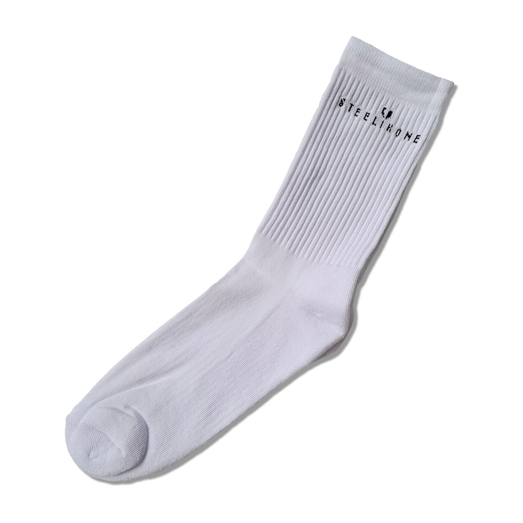 Steelikone_Socken_weiss_1