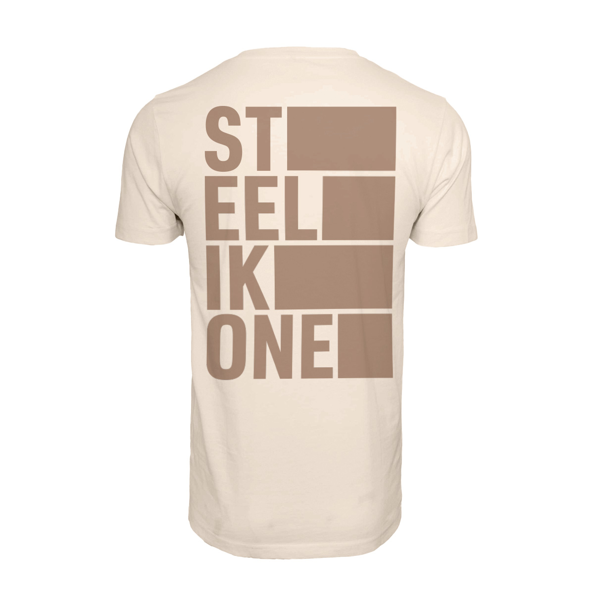 T-Shirt - STEELIKONE VERTICAL [sand]