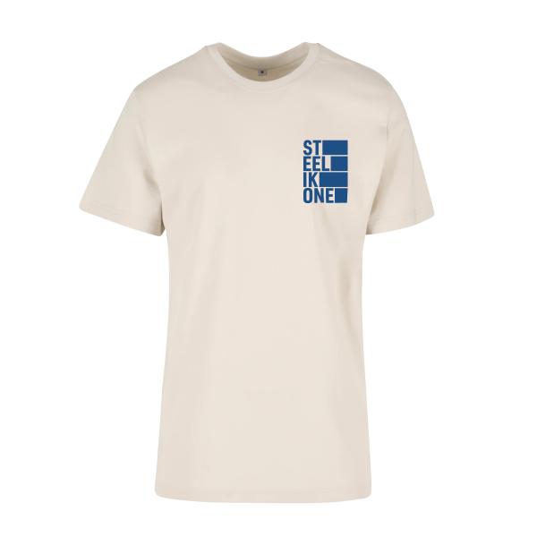 T-Shirt - STEELIKONE VERTICAL [beige]