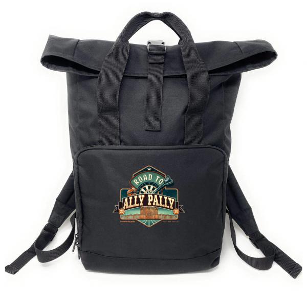 Road to Ally Pally Rucksack, Twin Handle Roll-Top Backback