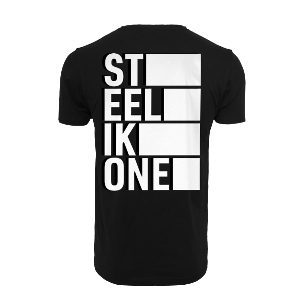 T-Shirt - STEELIKONE VERTICAL [black]
