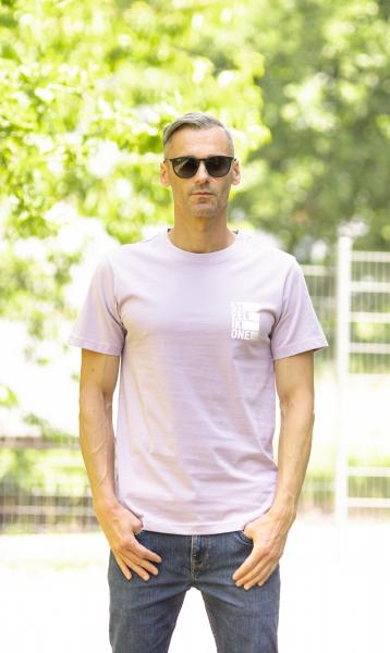 T-Shirt - STEELIKONE VERTICAL [lilac]