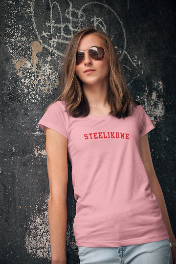 T-Shirt - College Look für Damen