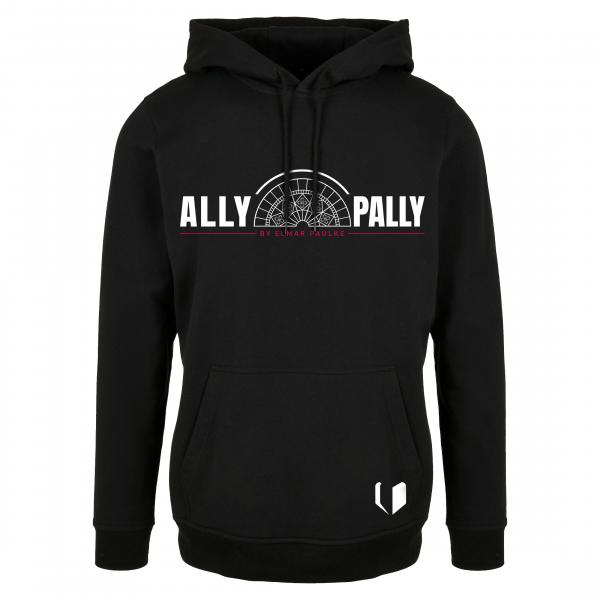 WM HOODIE - "ALLY PALLY" by Elmar Paulke [black]