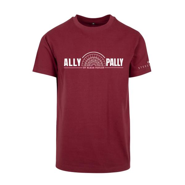 T-Shirt - "WM Shirt, Ally Pally" by Elmar Paulke [burgundy]