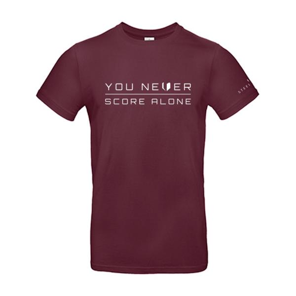 T-Shirt - YOU NEVER SCORE ALONE