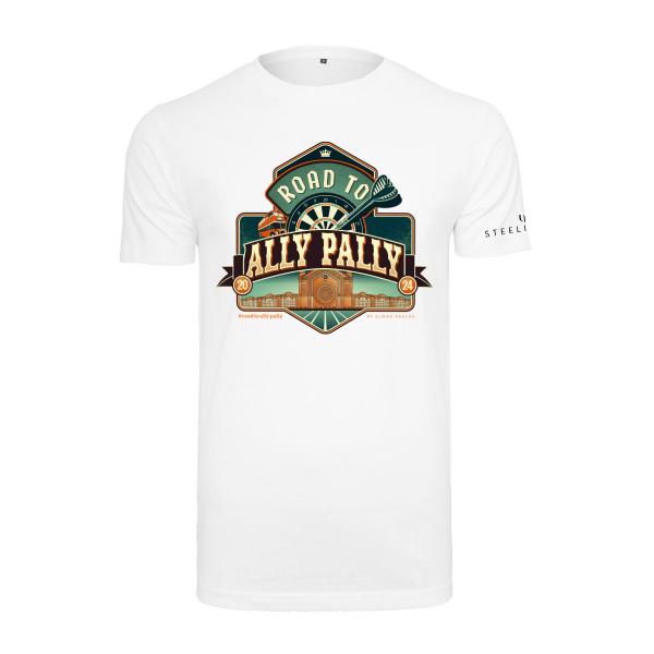 T-Shirt - "ROAD TO ALLY PALLY" by Elmar Paulke [white]